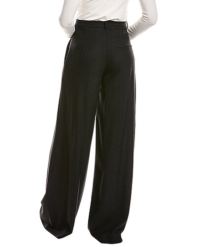 De La Renta High-Waist Wide Leg Wool-Blend Pant Women Oscar De La Renta De La Renta High-Waist Wide Leg Wool-Blend Pant Women -Anne Klein-shop 1411463621 RLLD 2