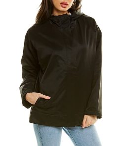 EILEEN FISHER Ooded Boxy Coat Women -Anne Klein-shop 1411465296 RLLD 3