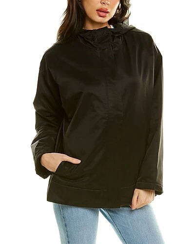 EILEEN FISHER Ooded Boxy Coat Women - Image 3
