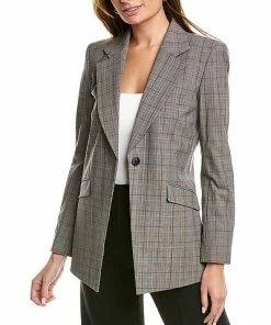 Lafayette 148 New York Virginia Wool-Blend Blazer Women