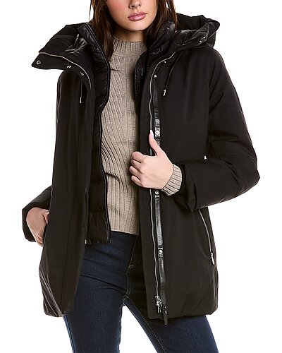 Jeni Leather-Trim Down Parka Women Mackage Jeni Leather-Trim Down Parka Women -Anne Klein-shop 1411470880 RLLD 1