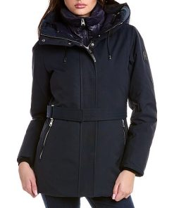 Mackage Jeni Leather-Trim Down Parka Women -Anne Klein-shop 1411470881 RLLD 3