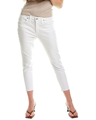 Pure White Mid-Rise Skinny Crop Jean Women Madewell Pure White Mid-Rise Skinny Crop Jean Women -Anne Klein-shop 1411472610 RLLD 1