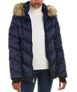 Nautica Short Quilted Coat Women