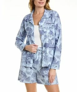 Johnny Was Amichi Linen-Blend Worker Jacket Women