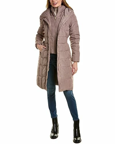 Cole Haan Signature Quilted Down Coat Women