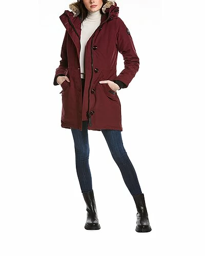 Canada Goose Rossclair Black Label Down Parka Women
