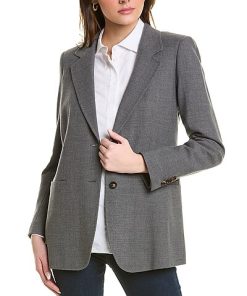 Lafayette 148 New York William Wool-Blend Blazer Women