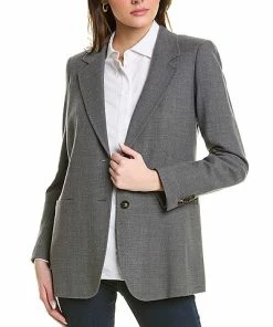 Lafayette 148 New York William Wool-Blend Blazer Women