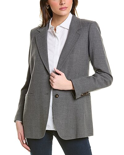 William Wool-Blend Blazer Women Lafayette 148 New York William Wool-Blend Blazer Women -Anne Klein-shop 1411503747 RLLD 1