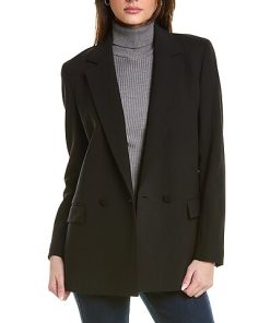 Lafayette 148 New York Conley Wool-Blend Blazer Women