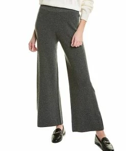 Lafayette 148 New York Mixed Rib Cashmere Pant Women