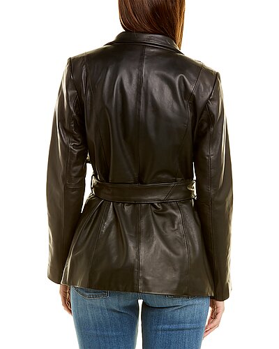 Leather Jacket Women Cole Haan Leather Jacket Women -Anne Klein-shop 1411503816 RLLD 2