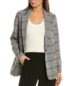 Max Studio Double Knit Blazer Women