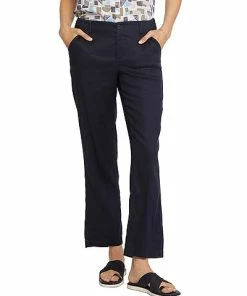 NYDJ Marilyn Linen-Blend Ankle Trouser Women