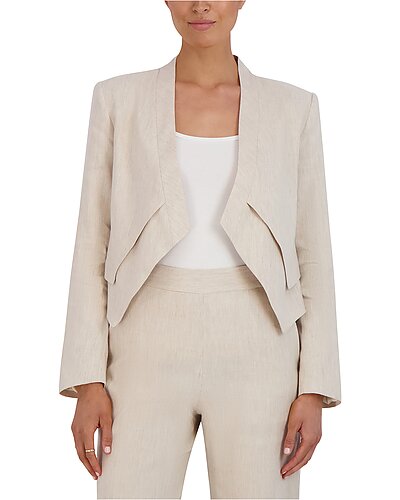 Linen-Blend Jacket Women BCBGMAXAZRIA Linen-Blend Jacket Women -Anne Klein-shop 1411514605 RLLD 1