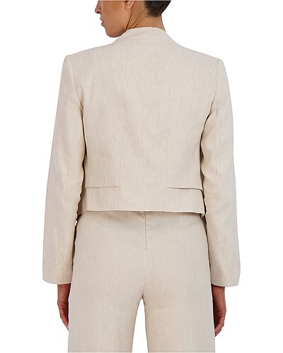 Linen-Blend Jacket Women BCBGMAXAZRIA Linen-Blend Jacket Women -Anne Klein-shop 1411514605 RLLD 2