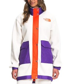 The North Face Color Block Fleece Long Jacket Women
