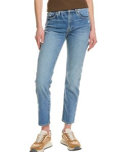 7 For All Mankind Peggi Figleaf Straight Ankle Jean Women