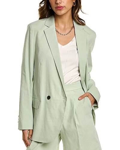Boy Linen-Blend Jacket Women THEORY Boy Linen-Blend Jacket Women -Anne Klein-shop 1411526317 RLLD 1
