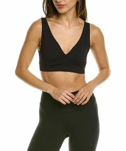 WeWoreWhat Seamless V-Neck Bra Top Women