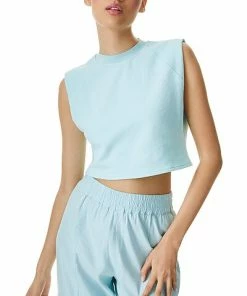 Alice + Olivia Braxton Cropped T-Shirt Women