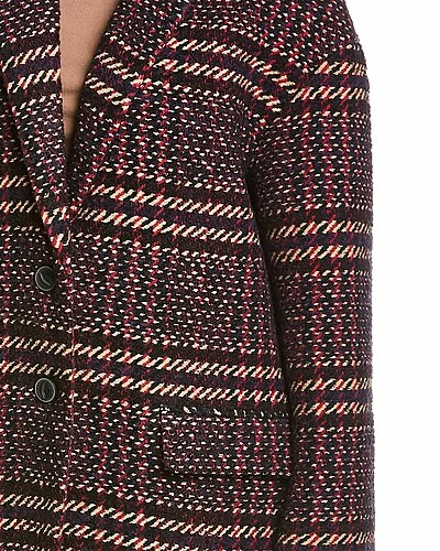 Rag & Bone Estelle Cocoon Plaid Wool-Blend Coat Women - Image 4