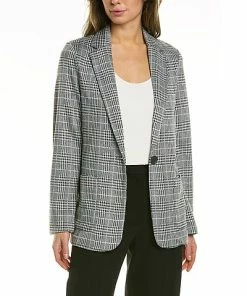 Max Studio Double Knit Blazer Women