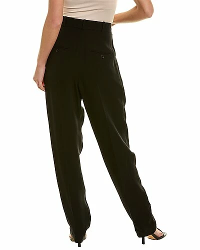 St. John Pleated Silk Pant Women - Image 2