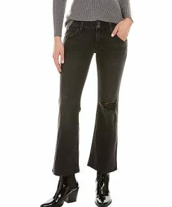 Hudson Jeans Mid-Rise Bootcut Cropped Jeans Women
