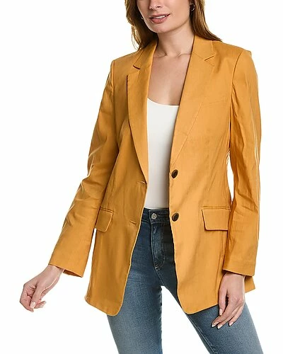 Rag & Bone Charles Linen-Blend Blazer Women
