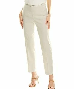 Elie Tahari Marcia Linen-Blend Pant Women