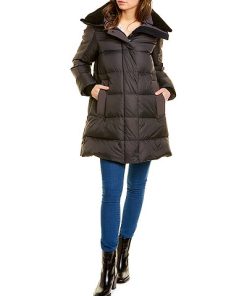 Canada Goose Altona Black Label Leather-Trim Down Parka Women -Anne Klein-shop 1411704739 RLLD 3