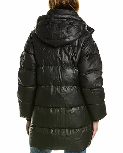 Mackage Karsyn Leather Puffer Down Coat Women - Image 2