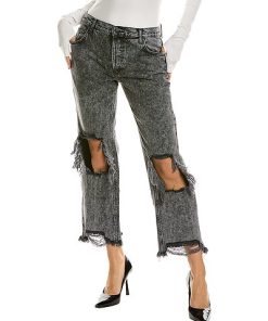 FREE PEOPLE Maggie Mid Rise Straight Jean Women