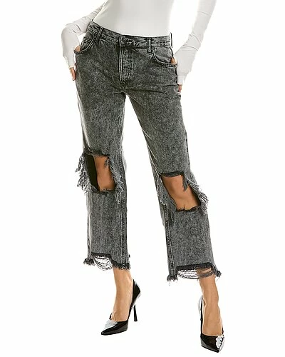 FREE PEOPLE Maggie Mid Rise Straight Jean Women