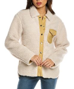 Rag & Bone Elliot Sherpa Shirt Jacket Women 4 Rag & Bone Elliot Sherpa Shirt Jacket Women -Anne Klein-shop 1411745960 RLLD 3