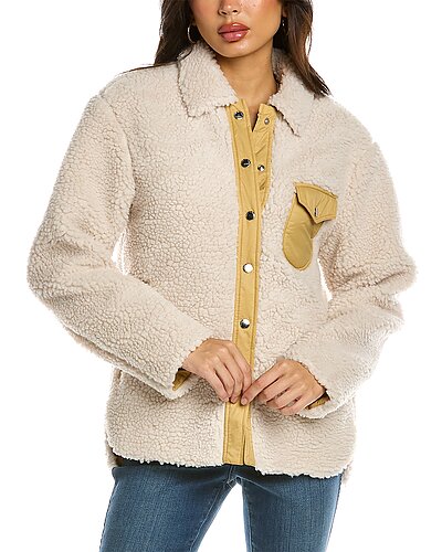 Rag & Bone Elliot Sherpa Shirt Jacket Women Rag & Bone Elliot Sherpa Shirt Jacket Women -Anne Klein-shop 1411745960 RLLD 3
