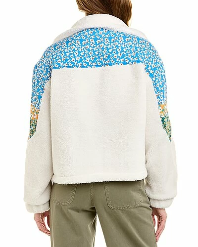 Lea & Viola Floral Teddy Jacket Women - Image 2
