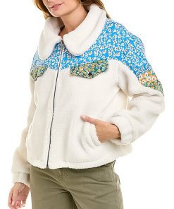 Lea & Viola Floral Teddy Jacket Women -Anne Klein-shop 1411747127 RLLD 3