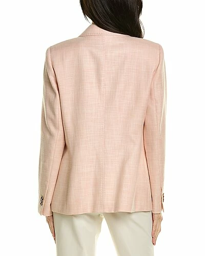 Lafayette 148 New York Piana Carter Wool & Silk-Blend Jacket Women - Image 2