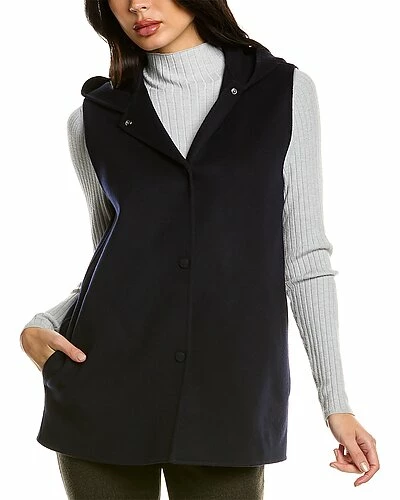 THEORY Clairene Wool & Cashmere-Blend Vest Women