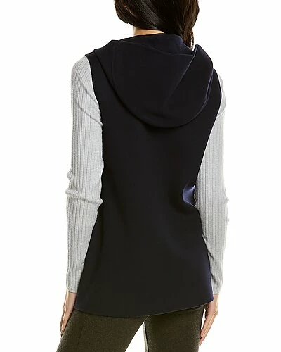 THEORY Clairene Wool & Cashmere-Blend Vest Women - Image 2