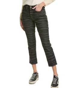FRAME DENIM Le Pixie Sylvie Noir Tiger Jean Women