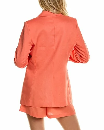 BCBGMAXAZRIA Linen-Blend Jacket Women - Image 2
