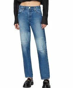 FRAME DENIM Le Slouch Patch Mending Patch Mending Jean Women