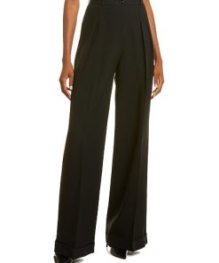 Michael Kors Collection Crepe Sable Wide-Leg Pant Women