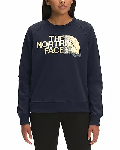 The North Face Logo Play Raglan Pullover Crew Women