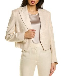 STELLA MCCARTNEY Adley Linen-Blend Jacket Women