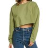 WeWoreWhat Cropped Sweatshirt Women -Anne Klein-shop 1411818882 RLLD 1